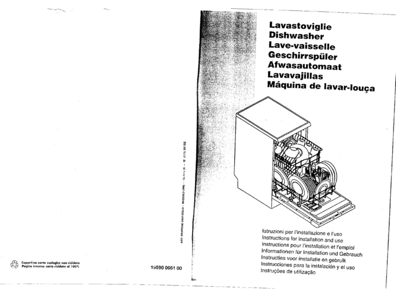 Smeg 19590 0661 Instructions for installation and use