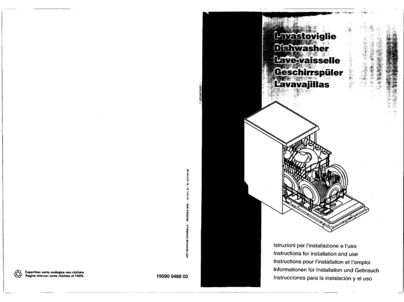 Smeg 19590 0468 03 Instructions for installation and use