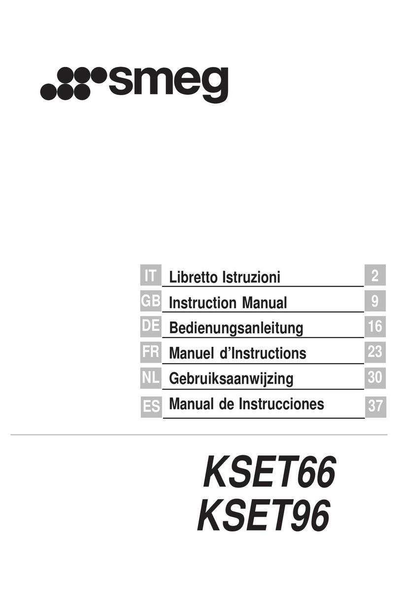 Smeg KSET66 instruction manual