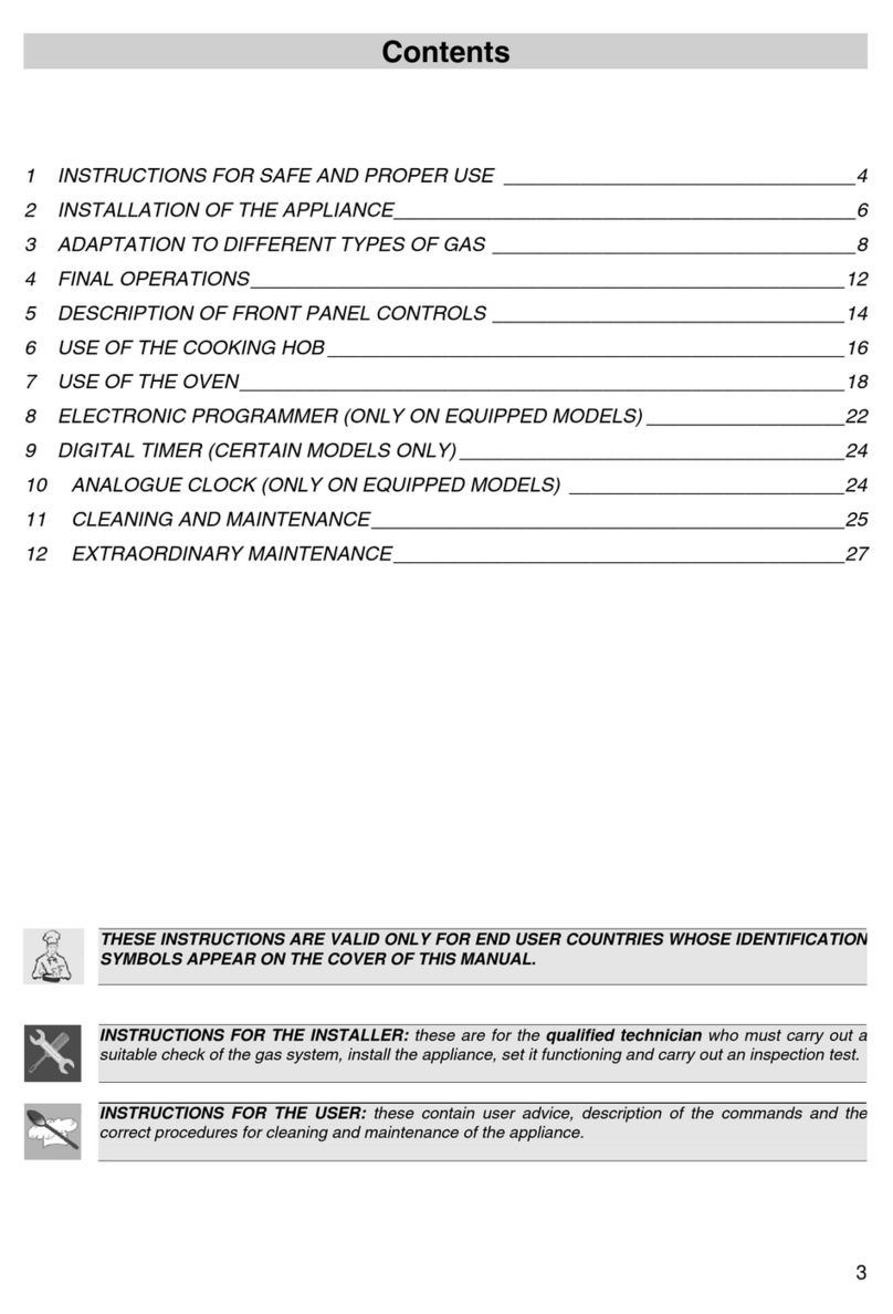 Smeg VA61XVG instruction manual