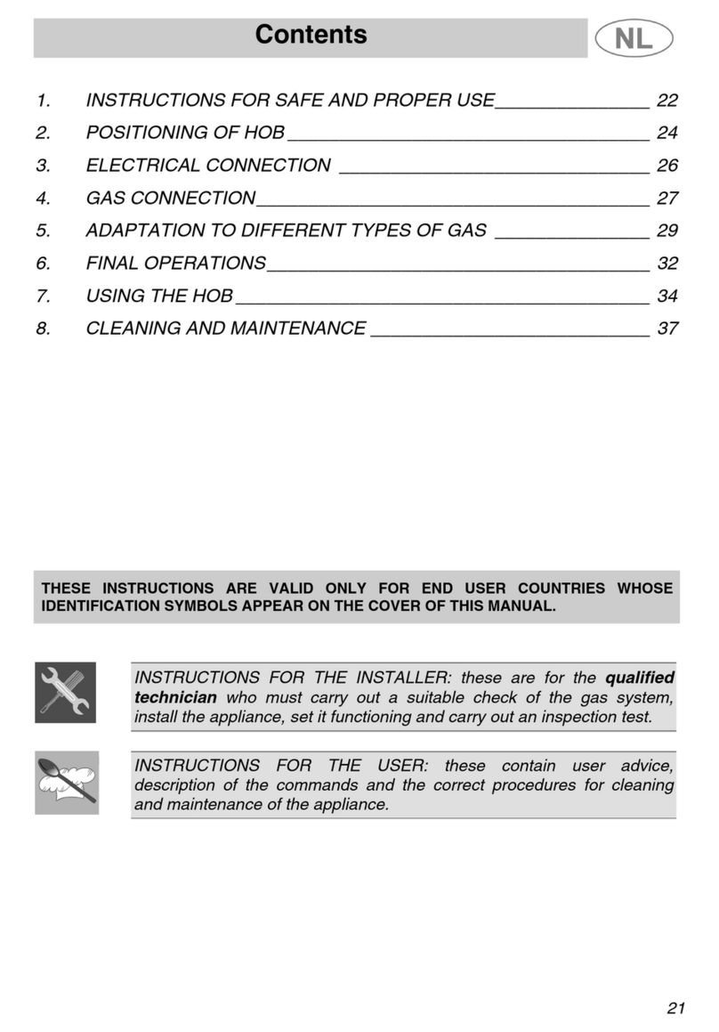 Smeg SLRV596X1 User manual Smeg SLRV596X1 User manual
