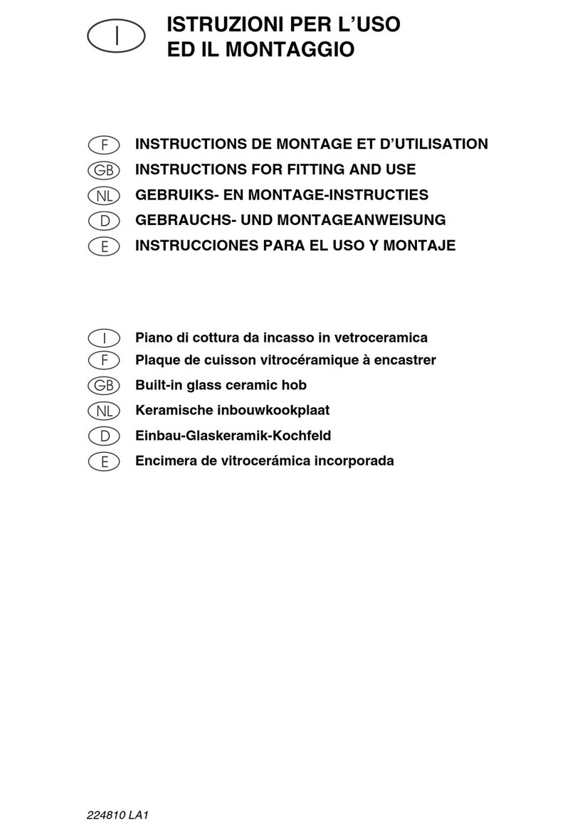 Smeg SE 62CX User manual