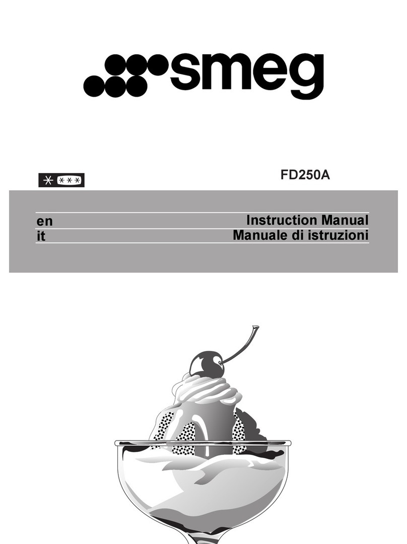 Smeg FD250A instruction manual