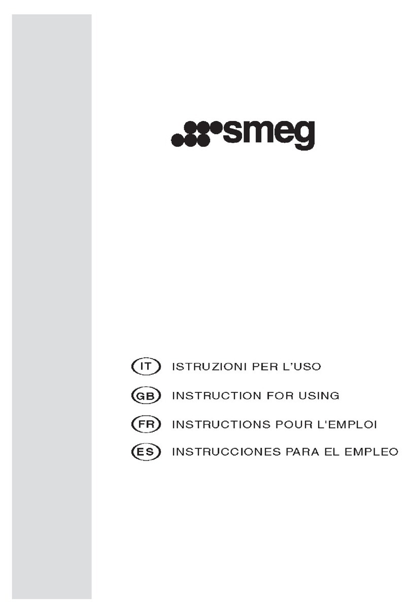 Smeg LB502 Installation and operation manual