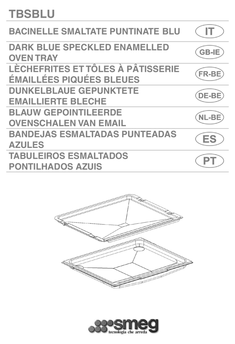 Smeg TBSBLU Instructions for use