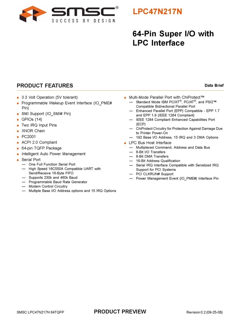 SMSC LPC47N217N Specifications