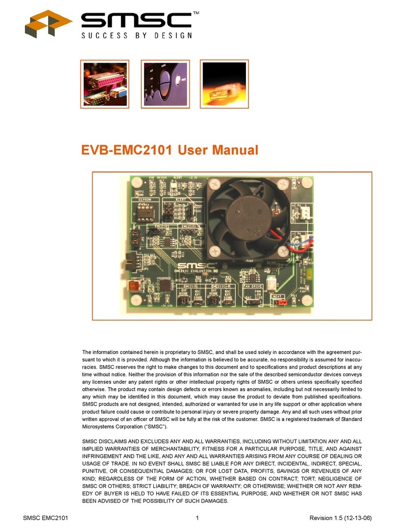 SMSC EVB-EMC2101 user manual