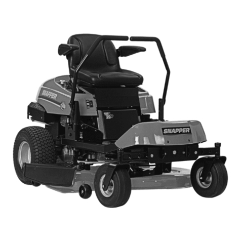 Snapper Axion 150Z Series User manual