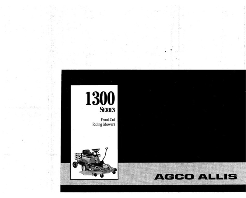 AGCO Allis 1300 Series Operator's manual