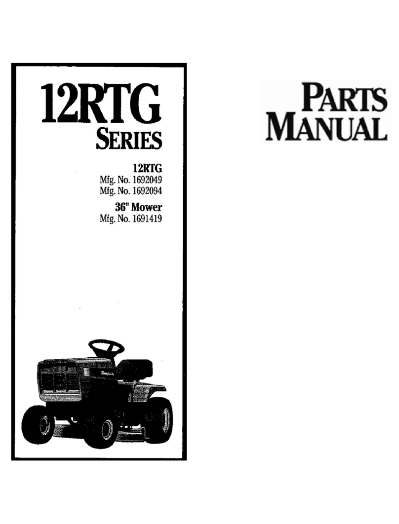 Simplicity 12RTG Series User manual Simplicity 12RTG Series User manual