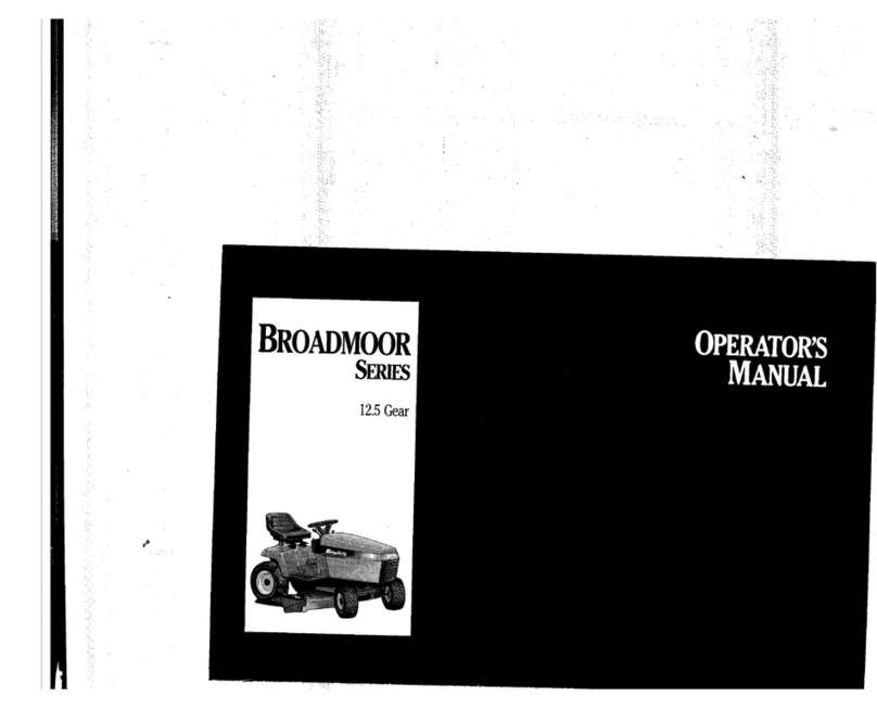 Snapper 12.5 Gear User manual
