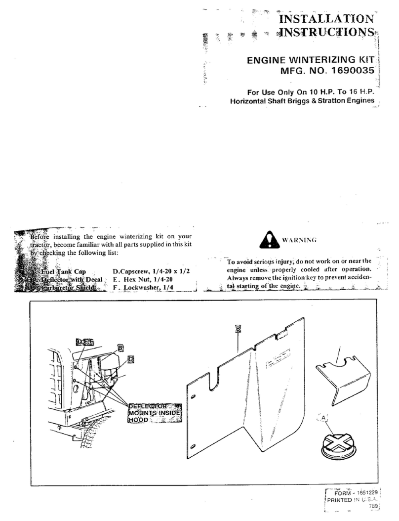 Snapper 1690035 User manual
