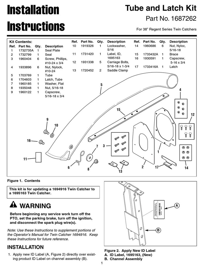 Snapper 1687262 User manual Snapper 1687262 User manual