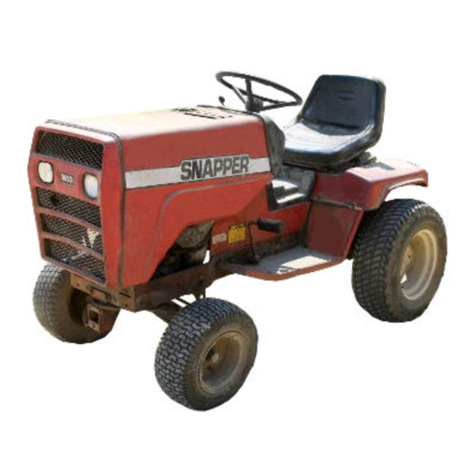 Snapper 1650 Series User manual