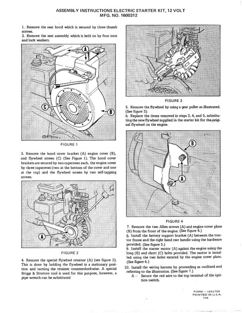 Snapper 1600312 User manual Snapper 1600312 User manual
