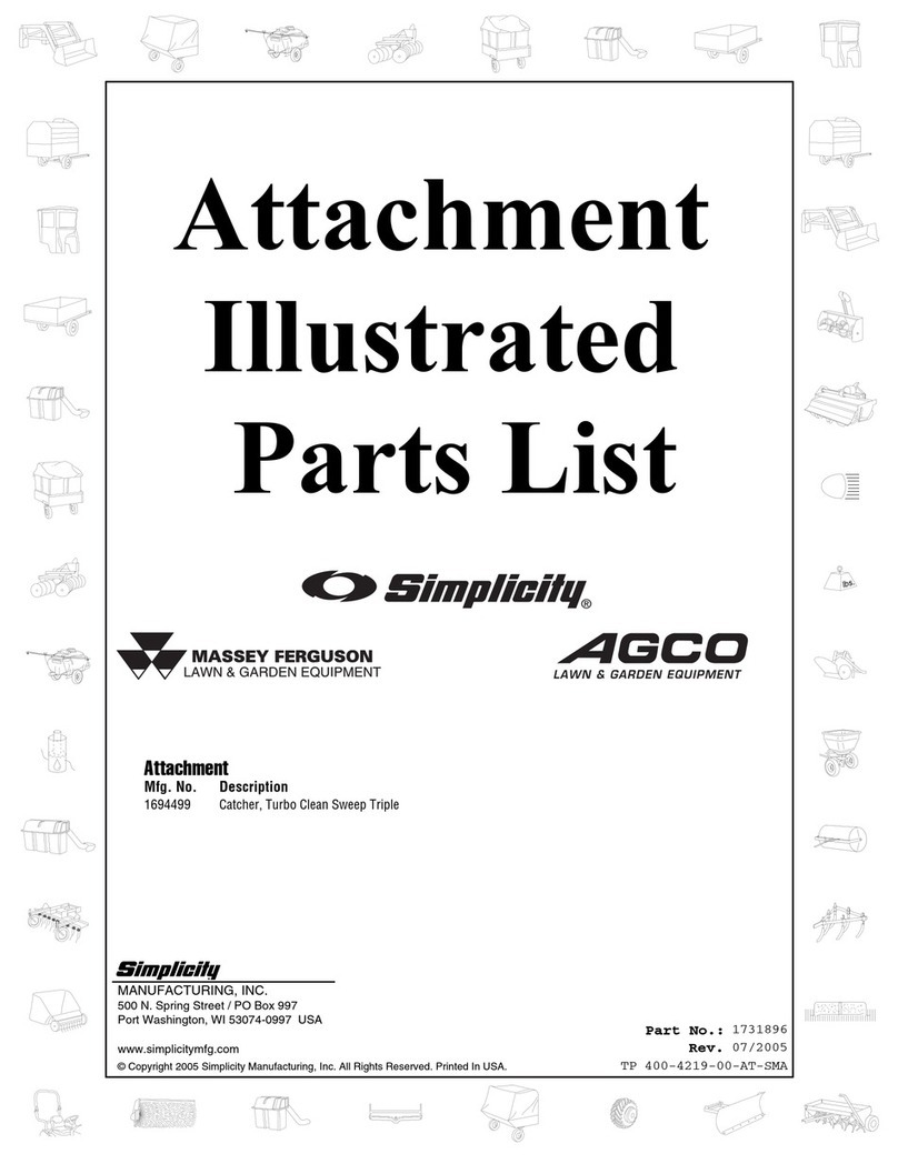 Simplicity 4219 Illustrated parts list