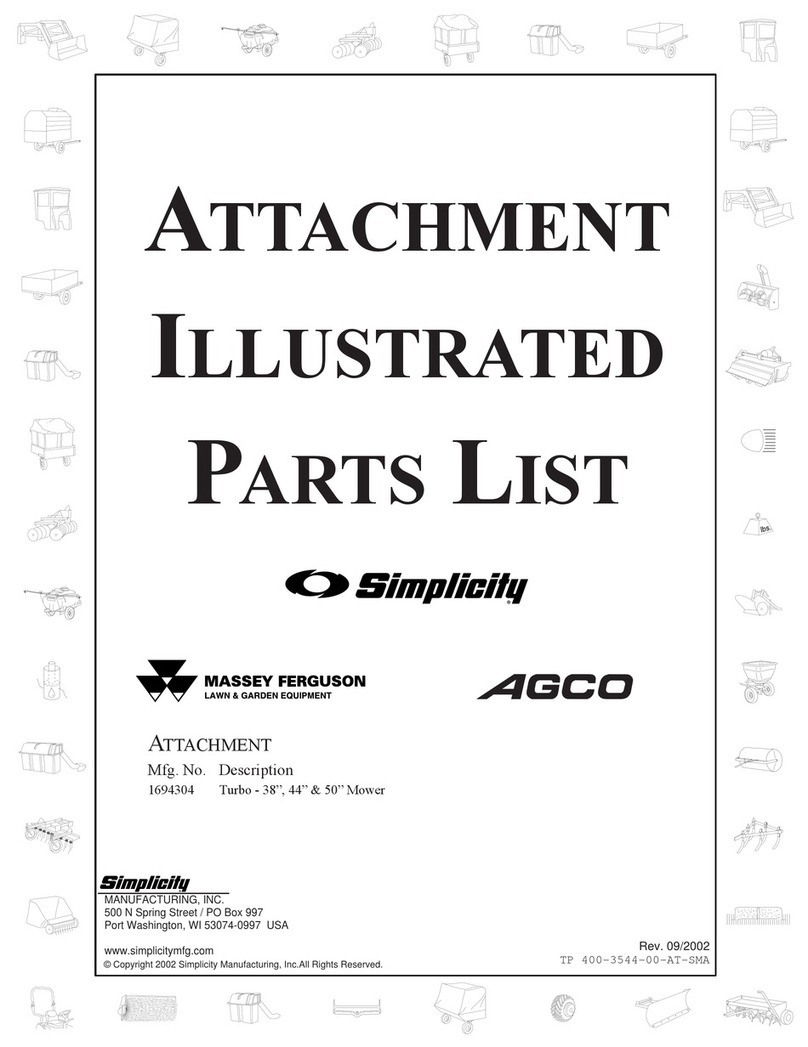 Simplicity 3544 Setup guide