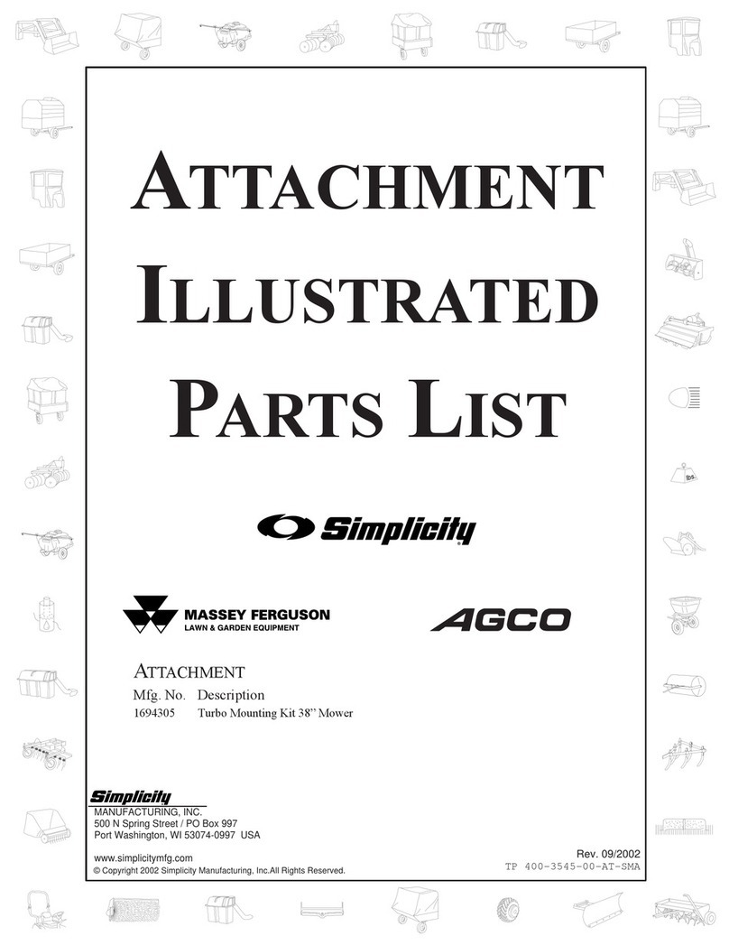 Simplicity 3545 Setup guide