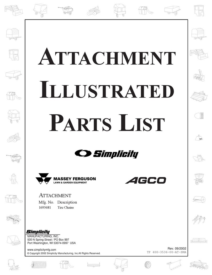 Simplicity 3536 Setup guide