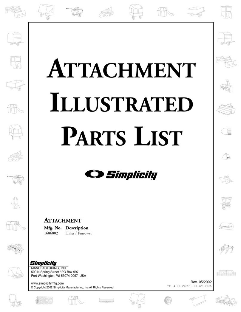 Simplicity 2636 User manual Simplicity 2636 User manual