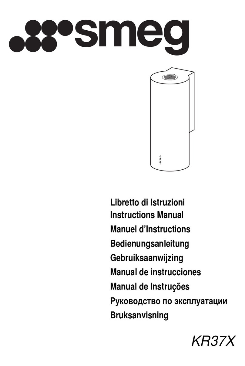 Smeg KR37X User manual