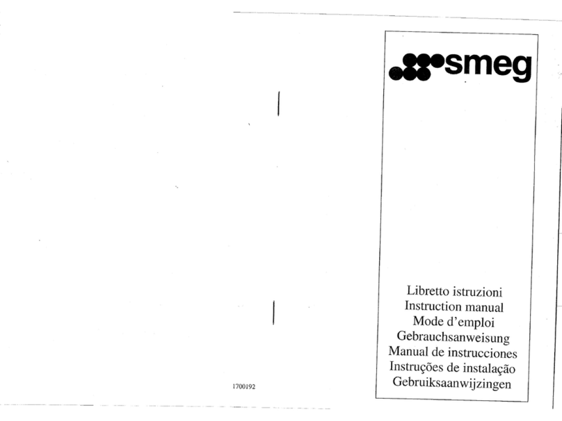 Smeg Hood KA9X-1 Manual de instrucciones
