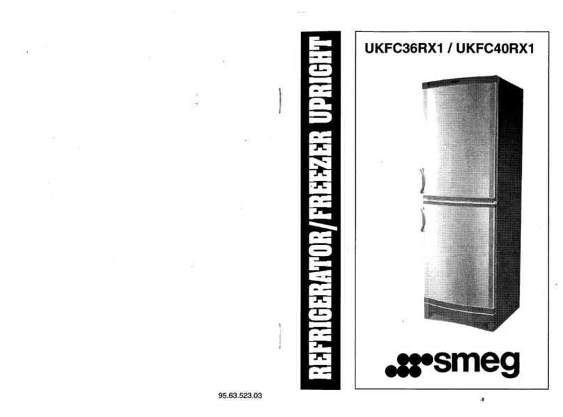 Smeg UKFC36RX1 User manual Smeg UKFC36RX1 User manual