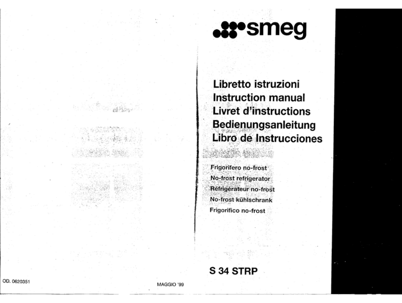 Smeg S 34 STRP User manual