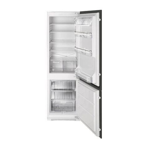 Smeg Refrigerator CR325A User manual