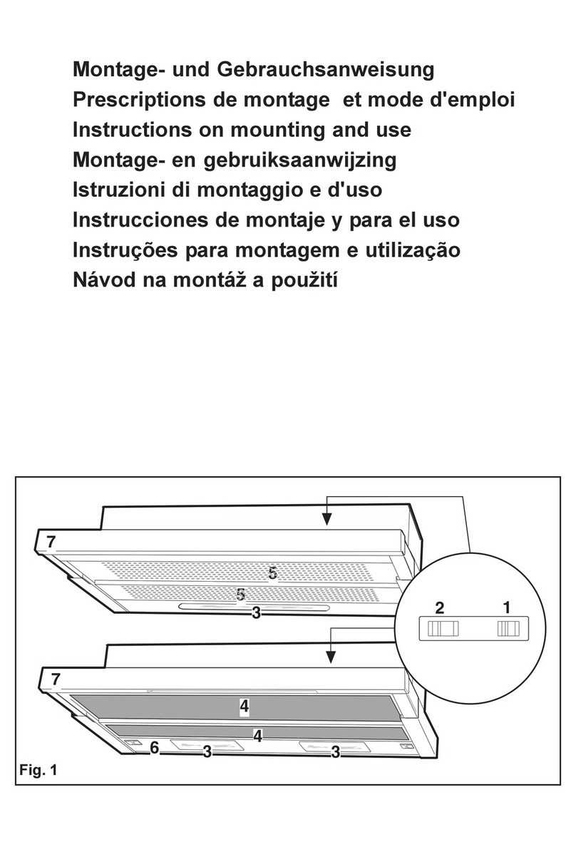 Smeg KSET66D Instruction on mounting and use