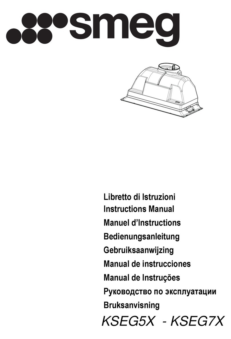 Smeg KSEG5X instruction manual