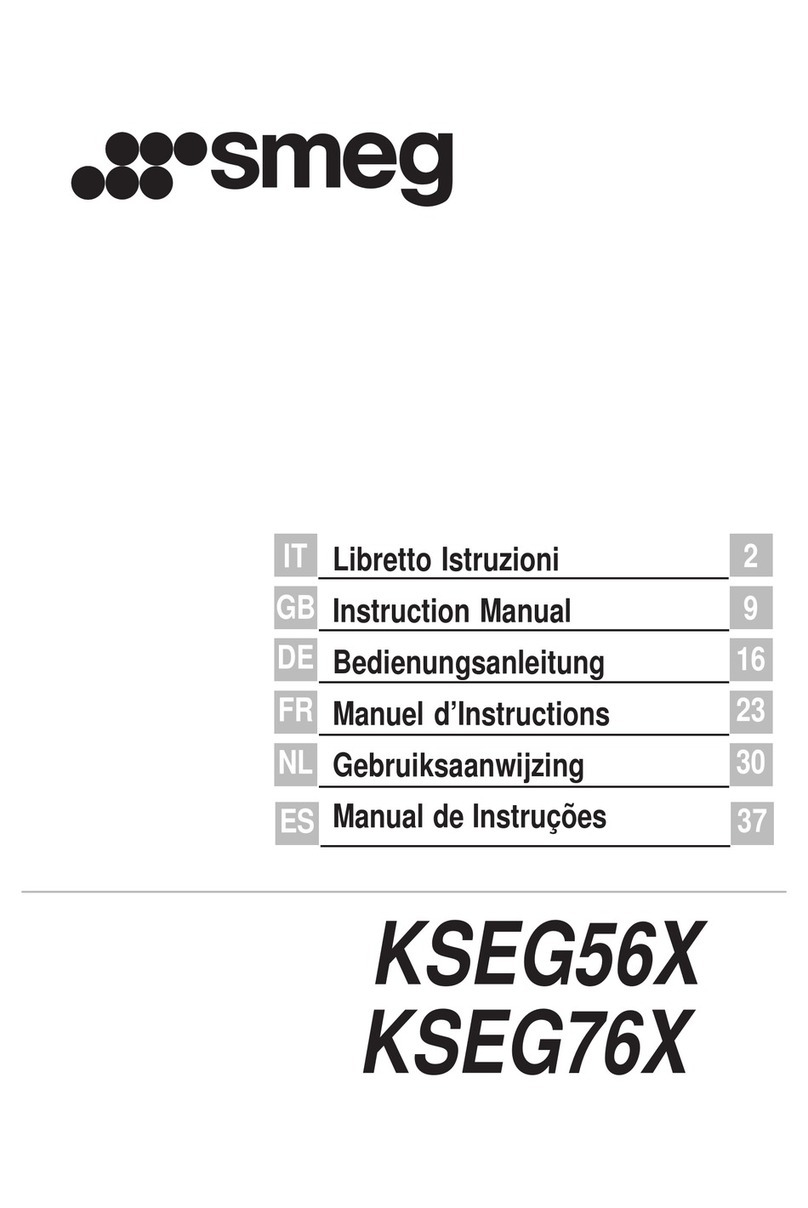 Smeg KSEG56X instruction manual