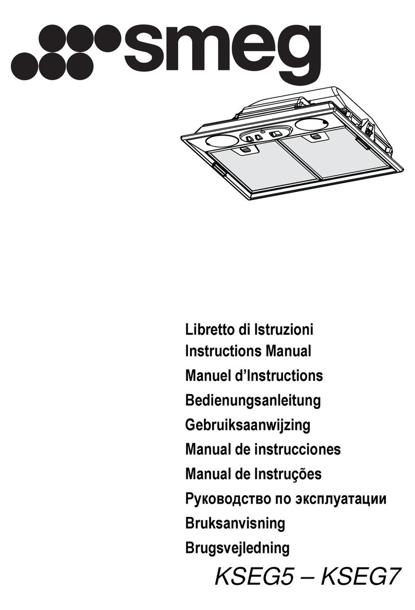 Smeg KSEG5 instruction manual