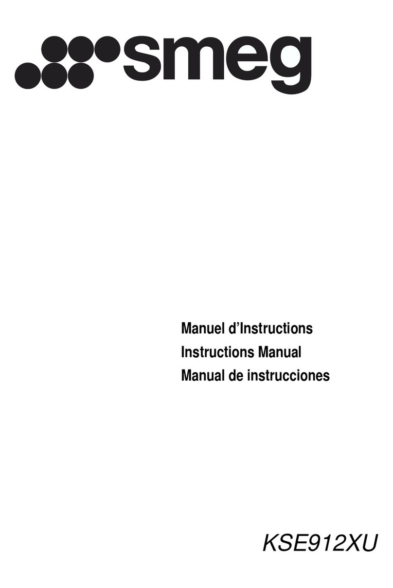 Smeg KSE912XU User manual