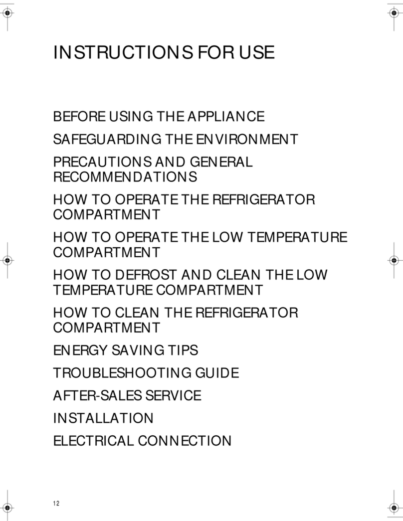 Smeg FR132A1 Instructions for use