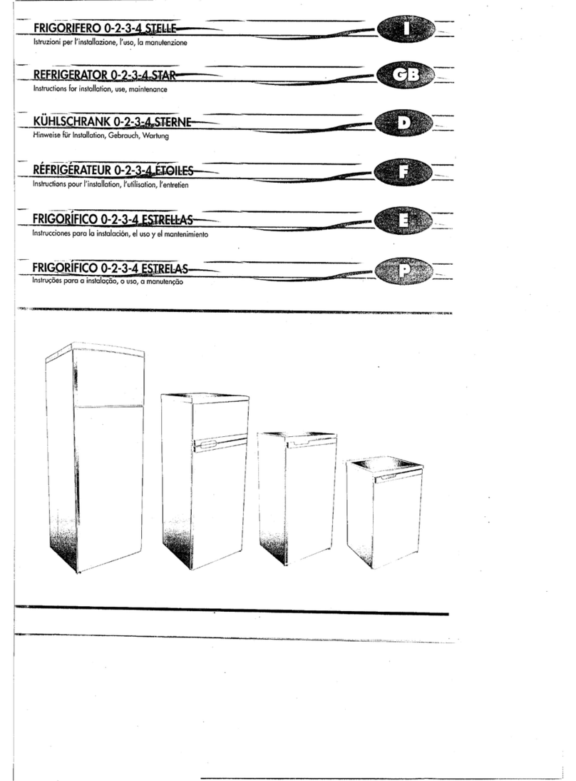 Smeg FRP240SE1 Instructions for installation, use and maintenance