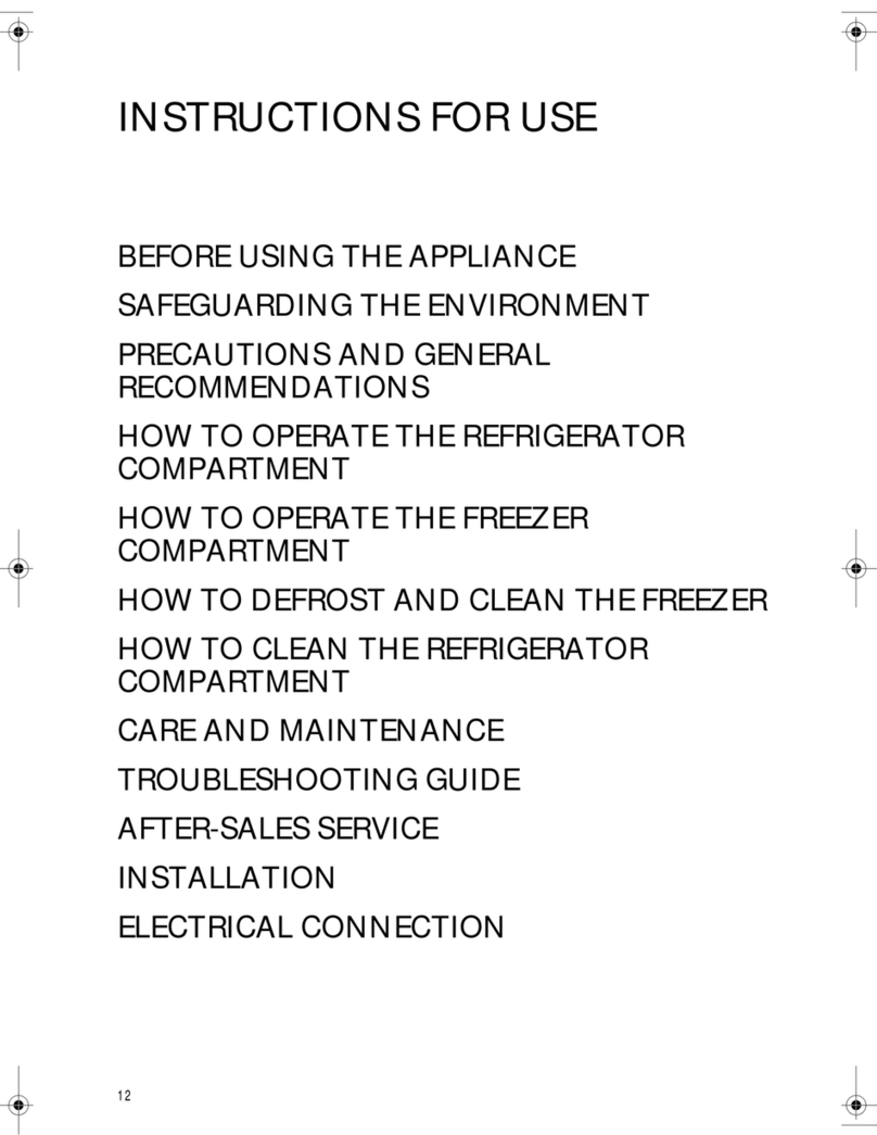 Smeg FR235A User manual