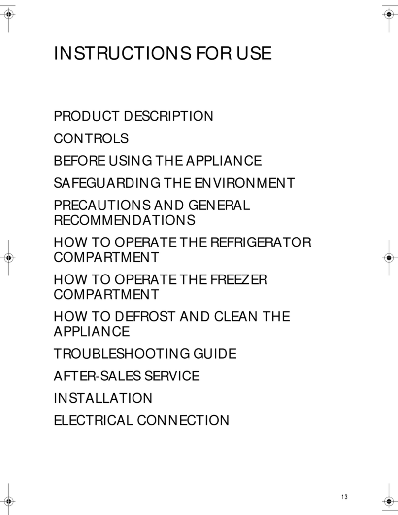 Smeg FR205APL Instructions for use