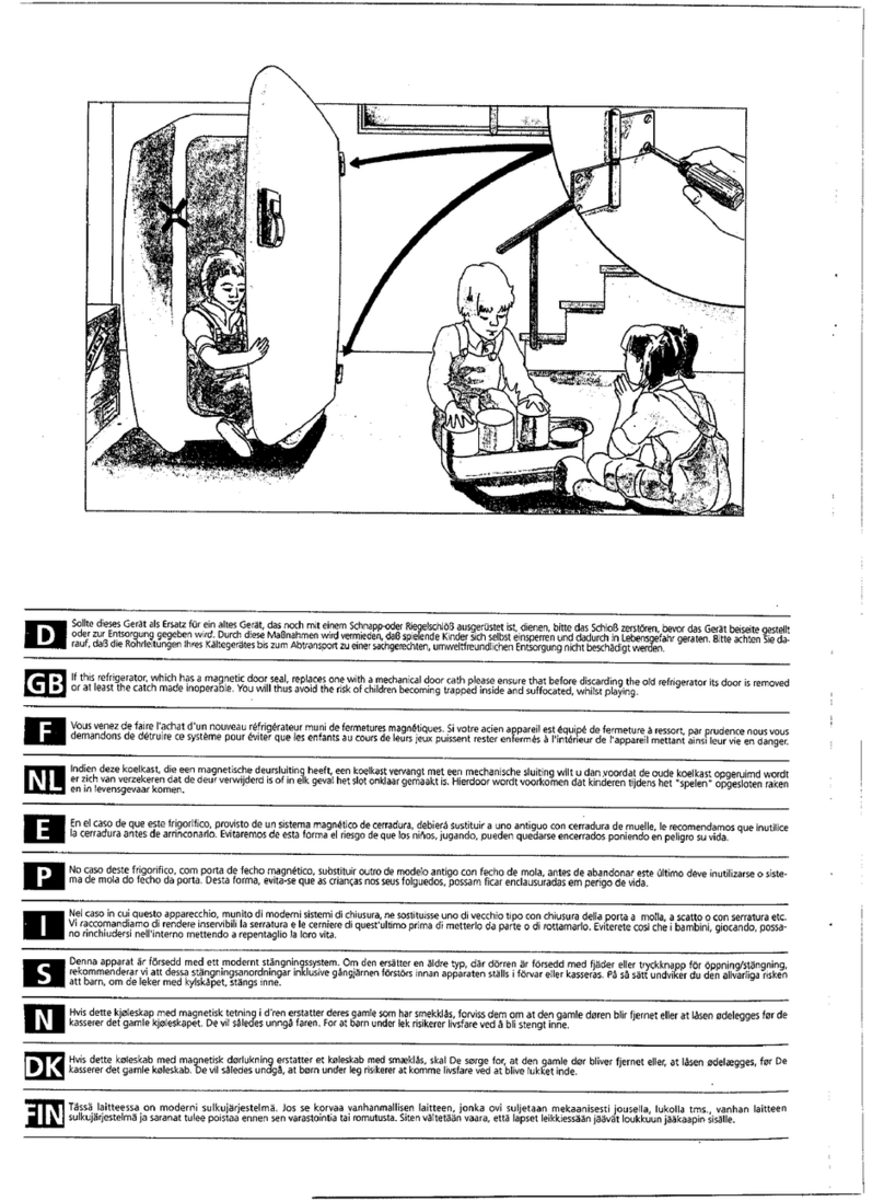 Smeg FR166SE User manual