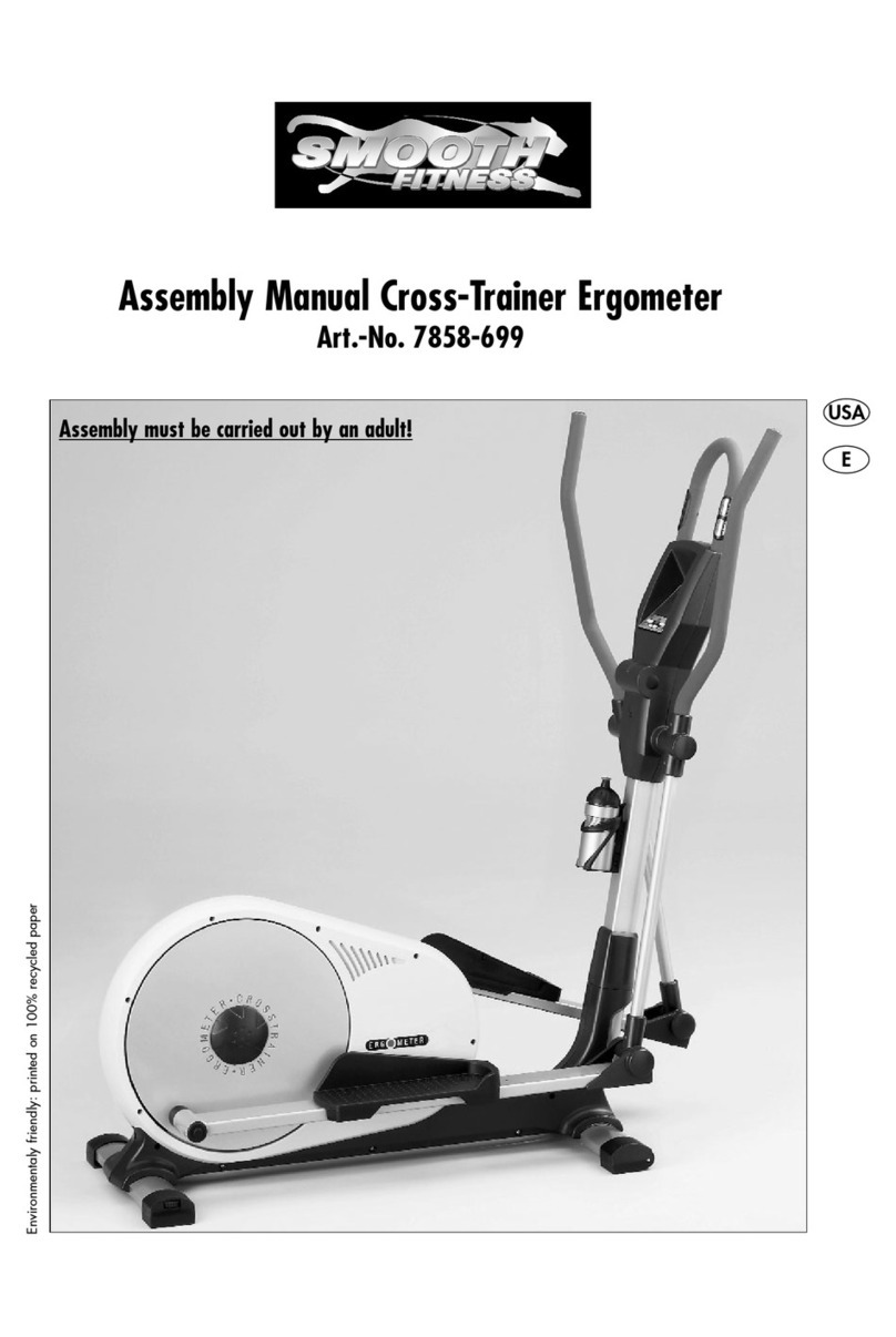 Smooth Fitness 7858-699 Assembly manual