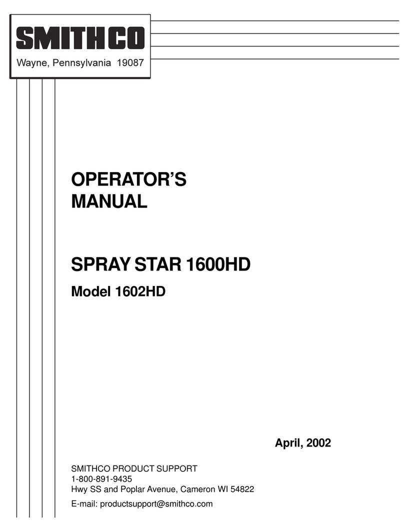 Smith Corona Spray star 1602HD Operator's manual