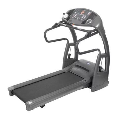 Smooth Fitness Motorized Treadmill 8.25E user manual
