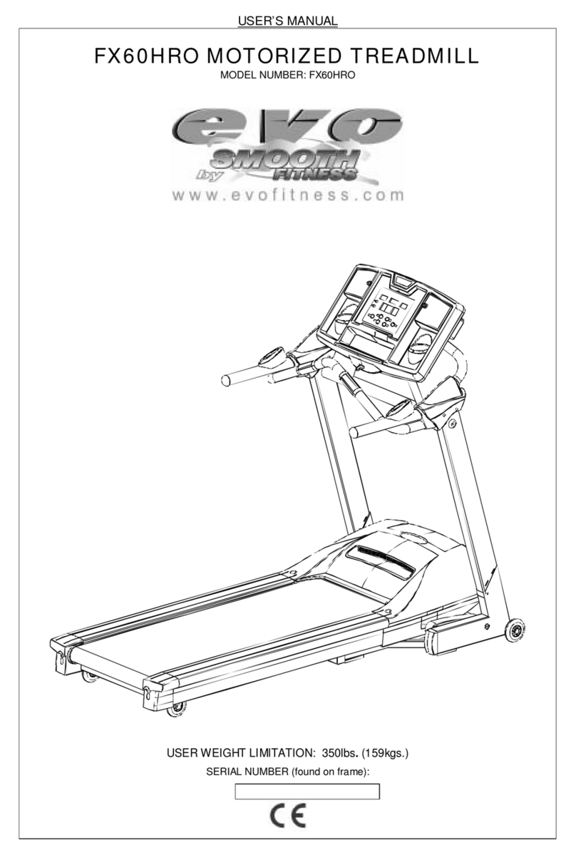 Smooth Fitness EVO FX60HRO user manual