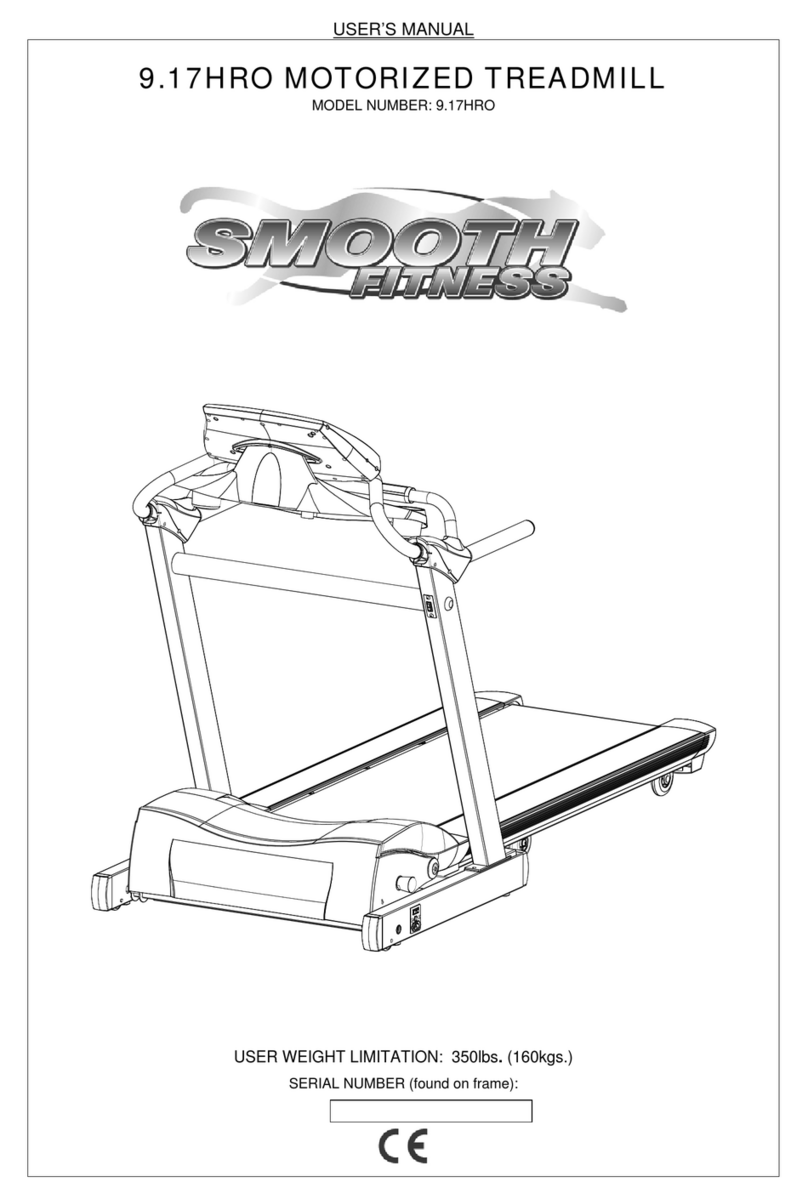Smooth Fitness 9.17HRO user manual