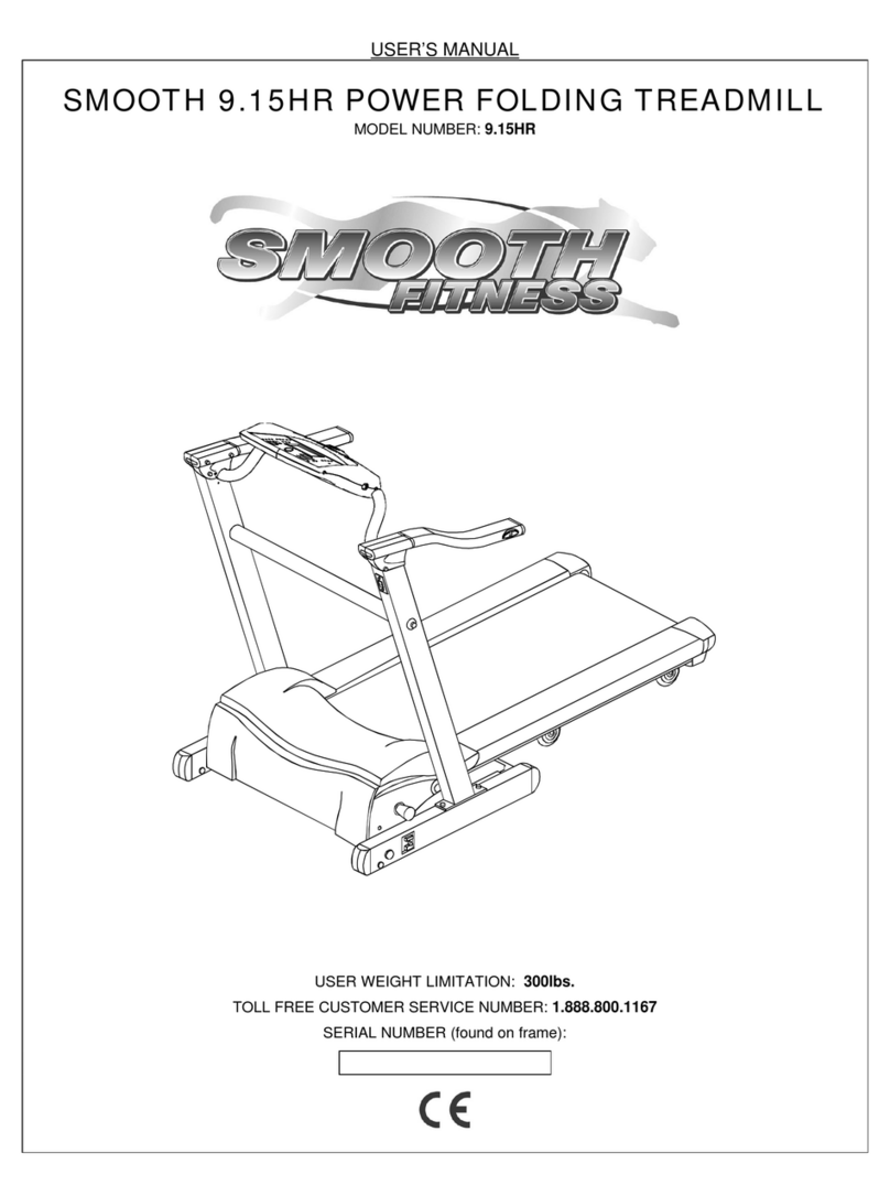Smooth Fitness Smooth 9.15HR user manual