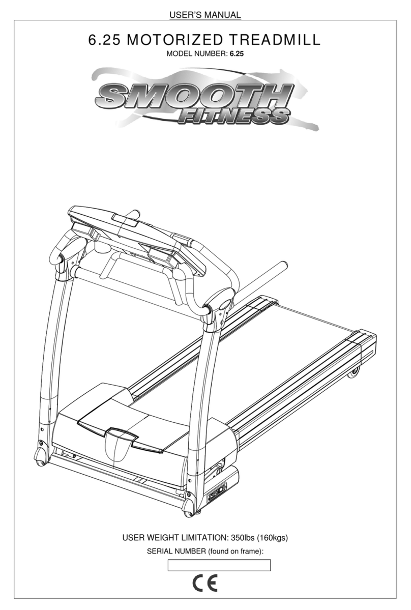 Smooth Fitness 6.25 user manual