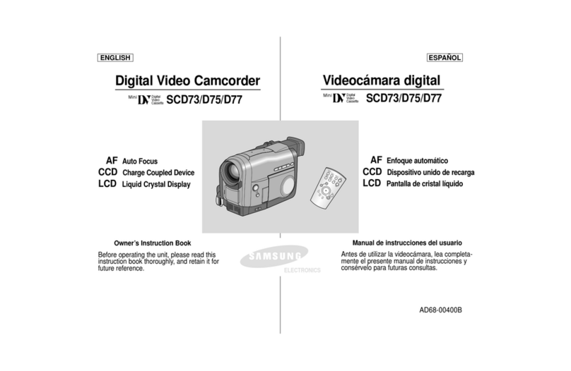 Samsung SC-D73 Owner's manual