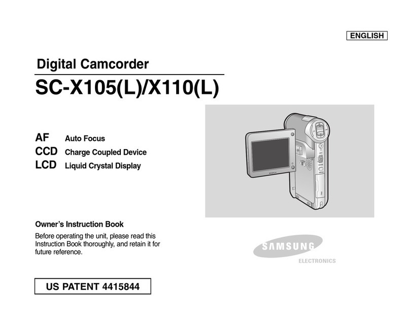 Samsung SC-X105(L) Owner's manual