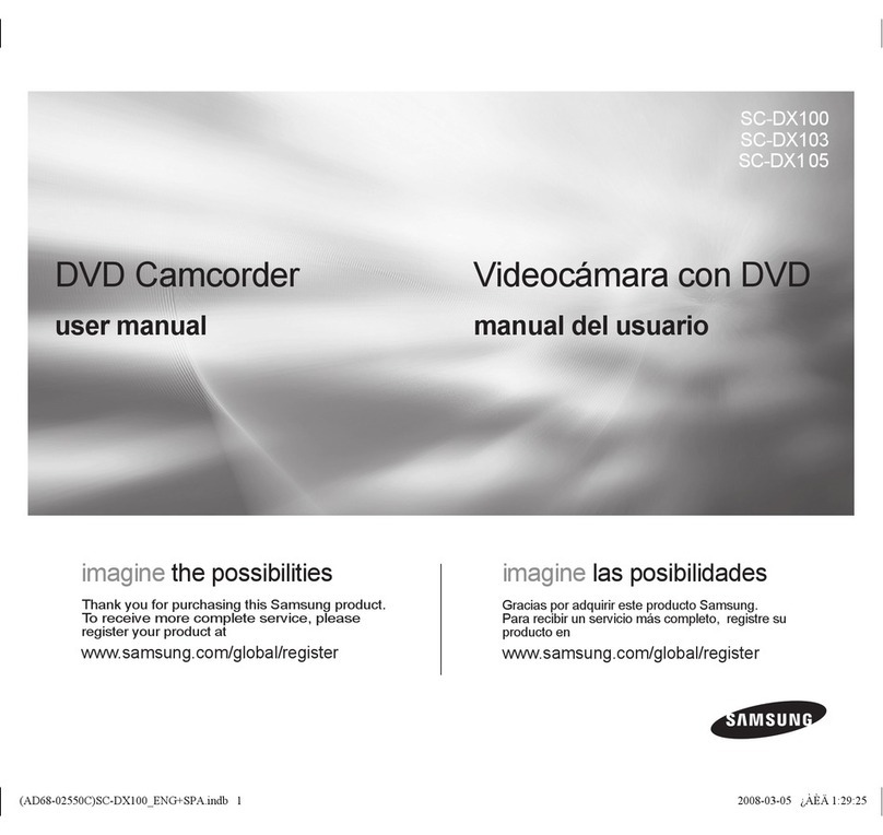 Samsung SC-DX100 User manual