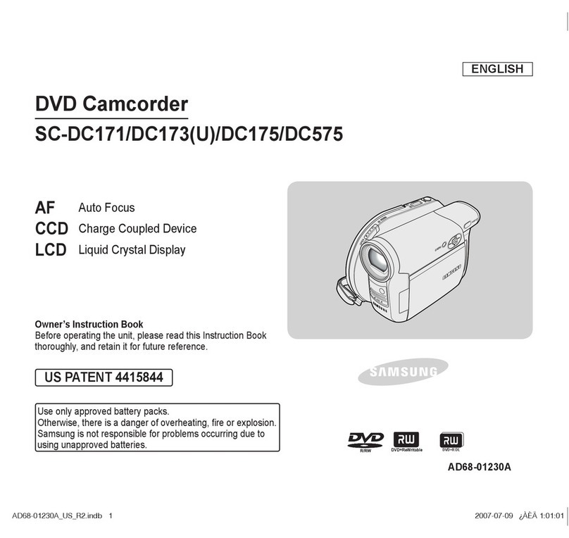 Samsung SC-DC171 Owner's manual